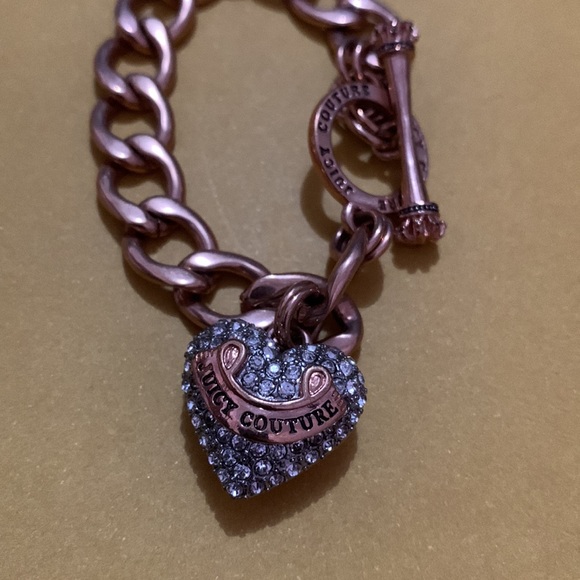 Rose gold juicy couture necklace heart pendant - Picture 2 of 3